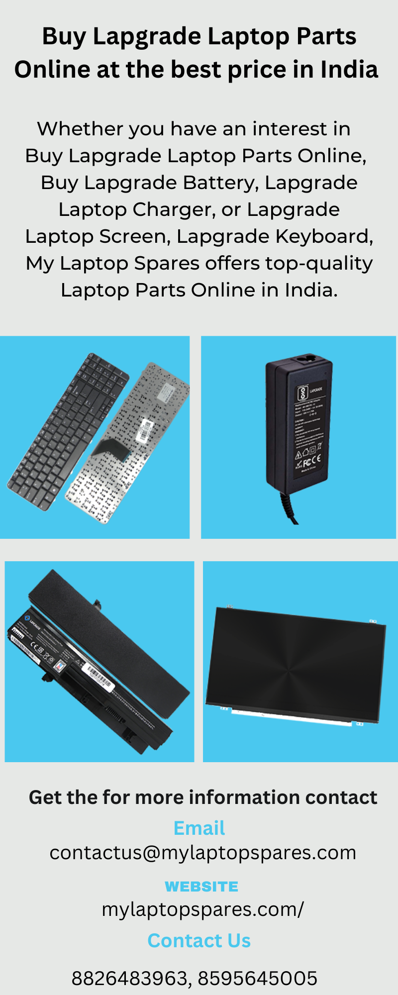 Buy Lapgrade Laptop Parts Online at the best price in India.png | Pearltrees