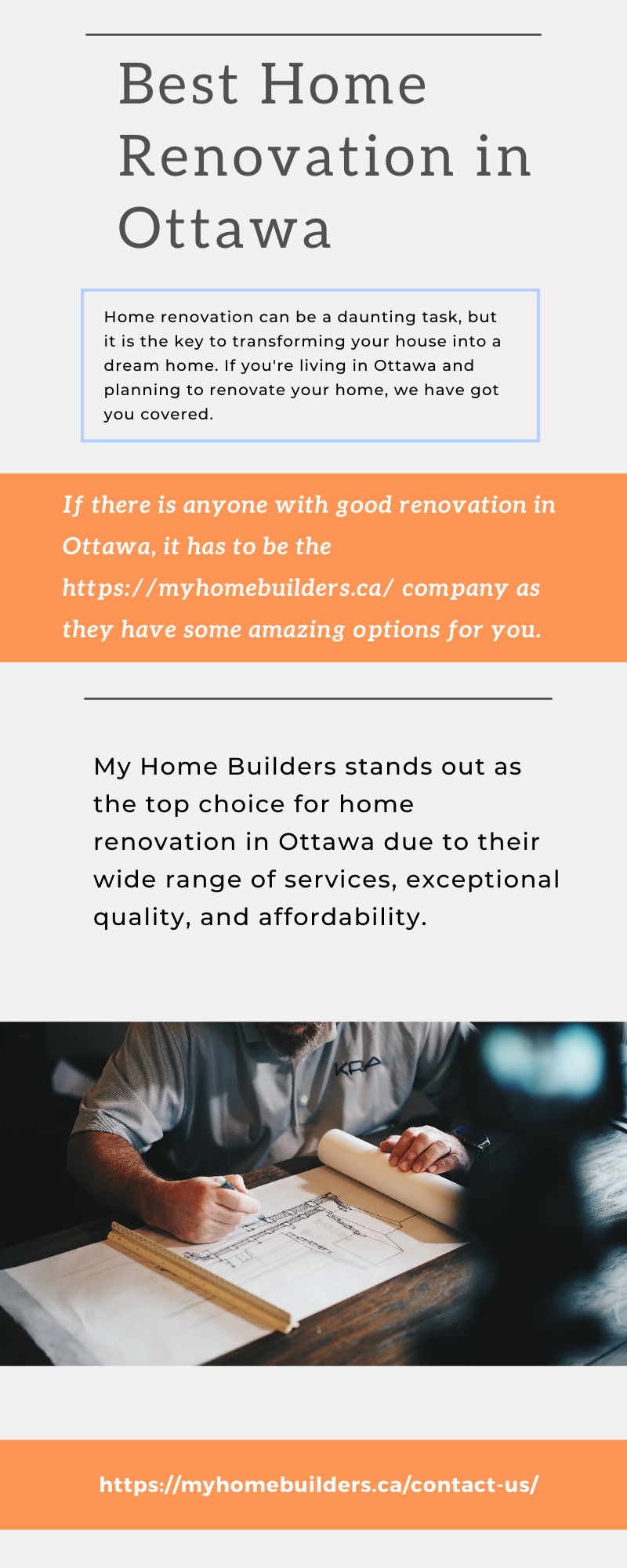 Best Home Renovation in Ottawa - Myhomebuilders.ca