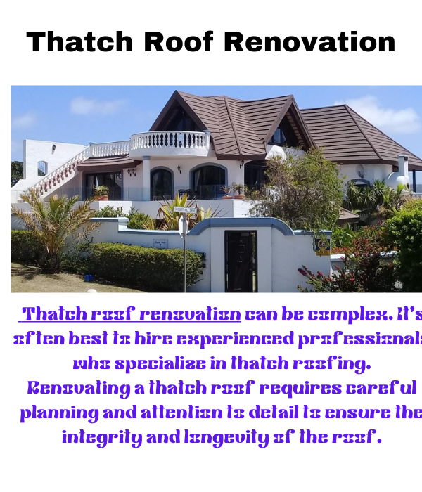 Thatch roof renovation.png | Pearltrees
