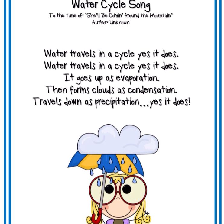 Water cycle song | Pearltrees